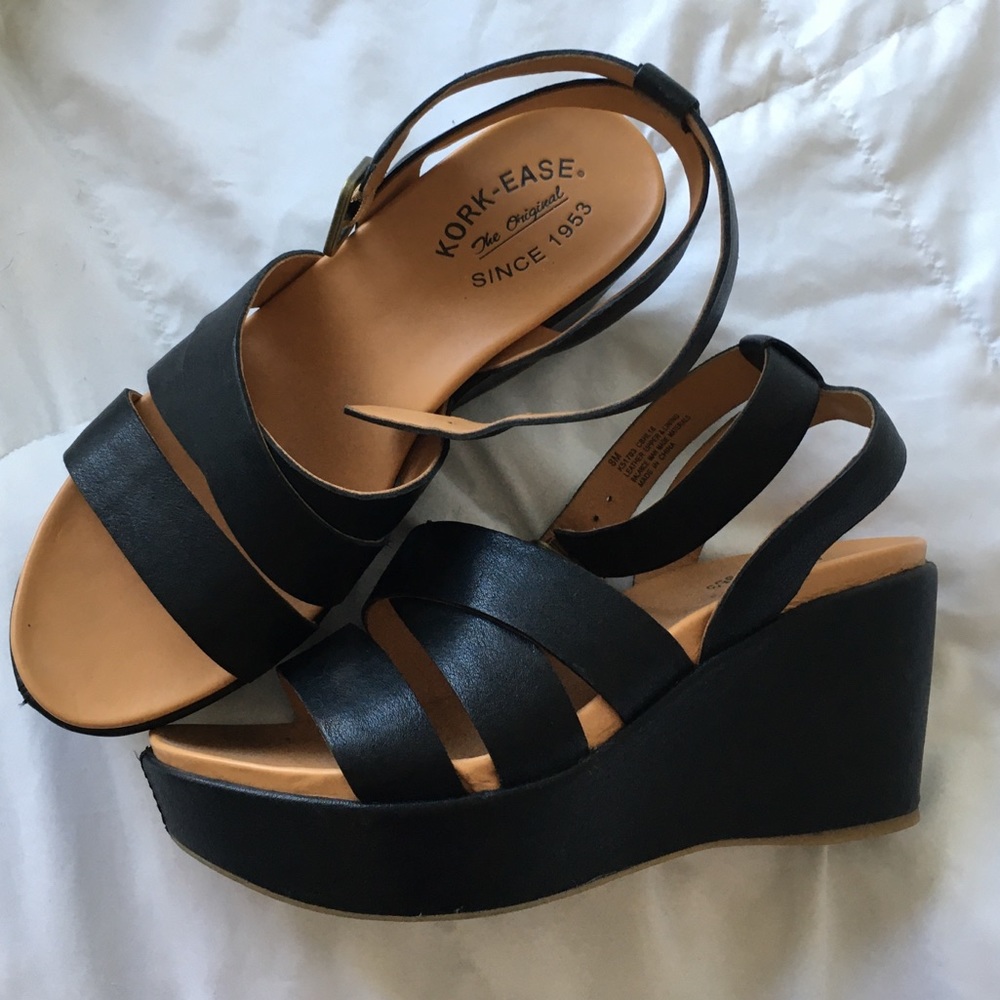 Kork-Ease Amber Wedge Size 8
